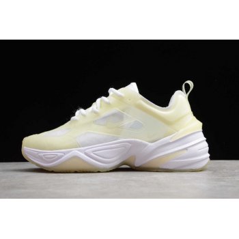 2019 Nike Wmns M2K Tekno White Light Yellow AO3108-404 Shoes